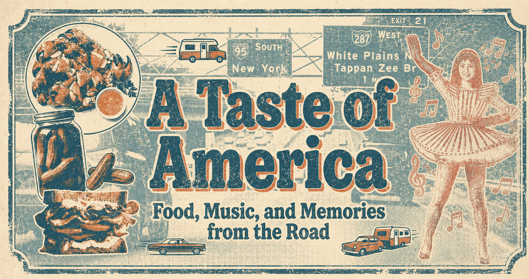 1995｜アメリカ「 アメリカの食事と邦楽やら」